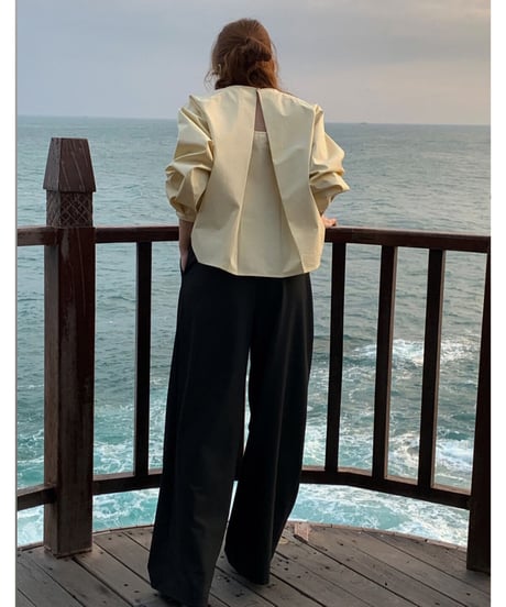 wrap wide slacks