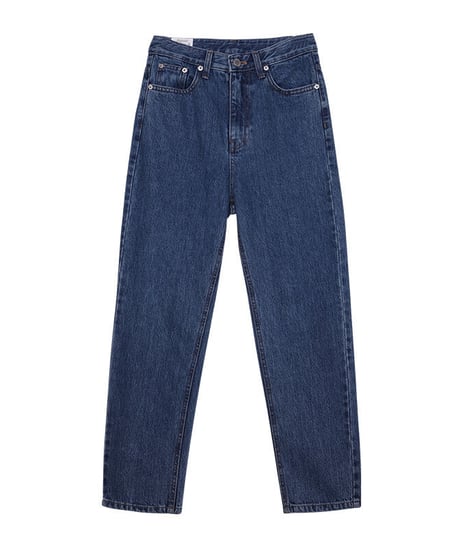 cropped highrise denim/blue