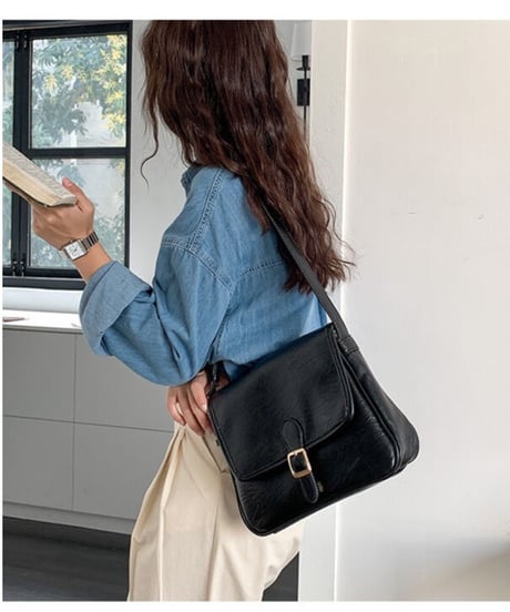 vintage shoulder mini bag/3color