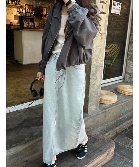 light nylon blouson/2color