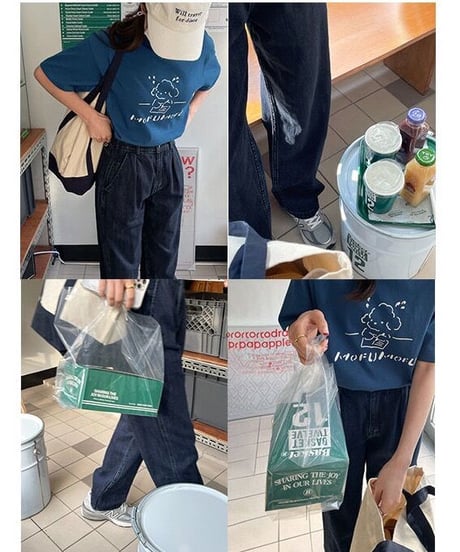gurkha denim pants/2color