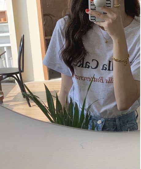 vanilla cake tee/3color