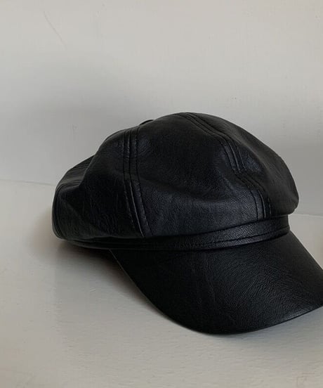 eco leather hat/2type