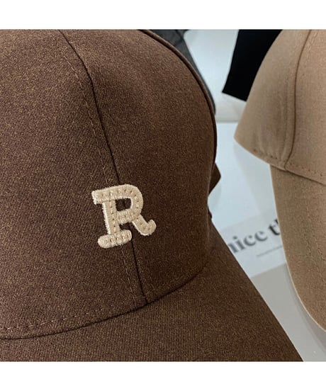 R logo cap/4color
