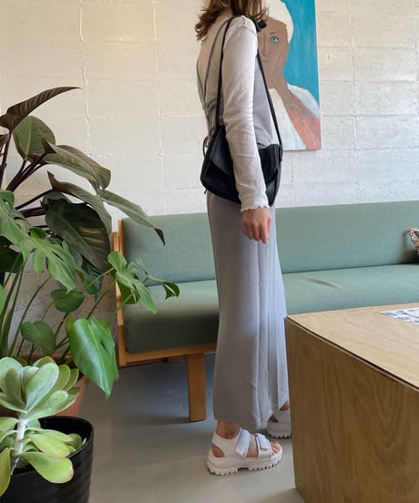back lace up set up dress(下)/4color