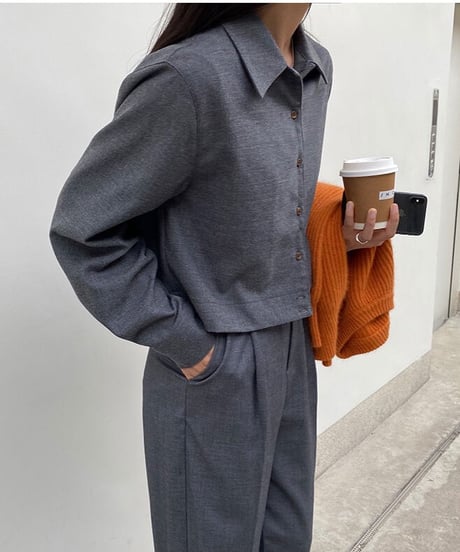 short basic shirts/3color