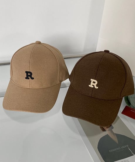 R logo cap/4color