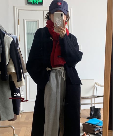 [OUTLET]rib daily muffler/7color
