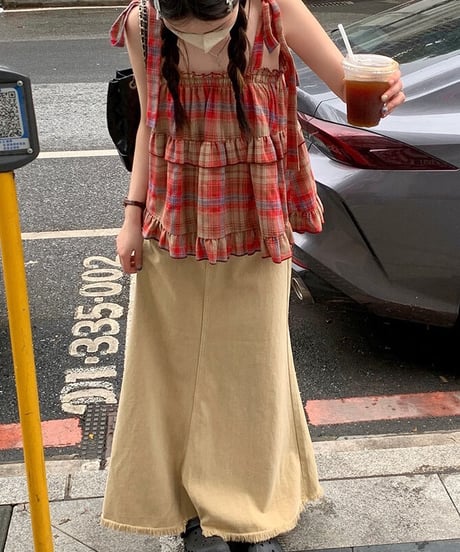 lovely check tunic