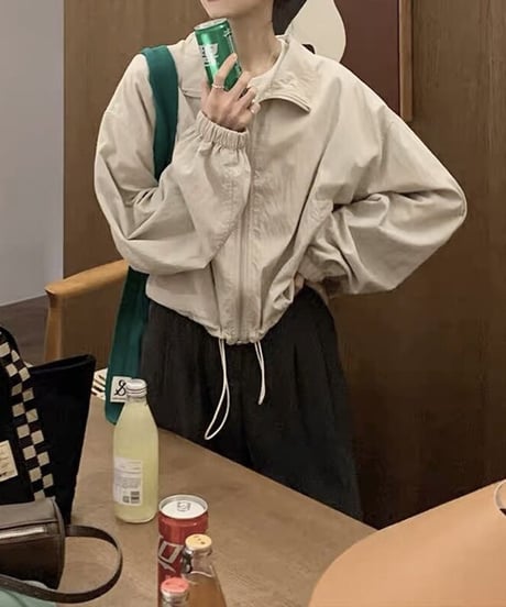 light nylon blouson/2color