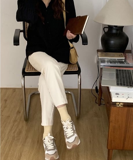 highrise cropped white denim