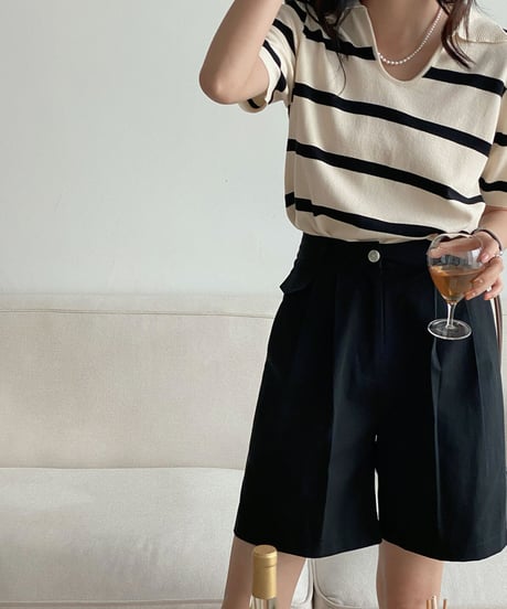 basic half pants/3color