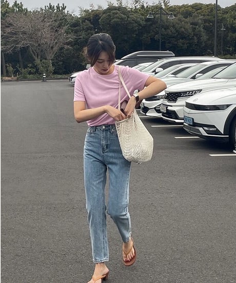 cropped highrise denim/light blue