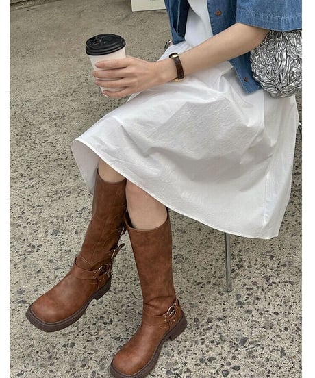 middle volume skirt/3color