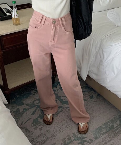 color straight denim/2color