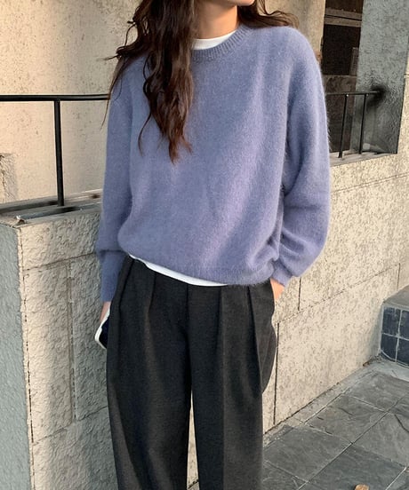 crew neck knit/3color