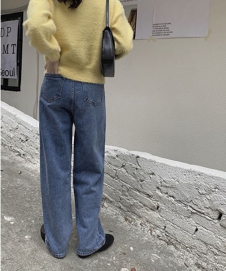 light straight denim