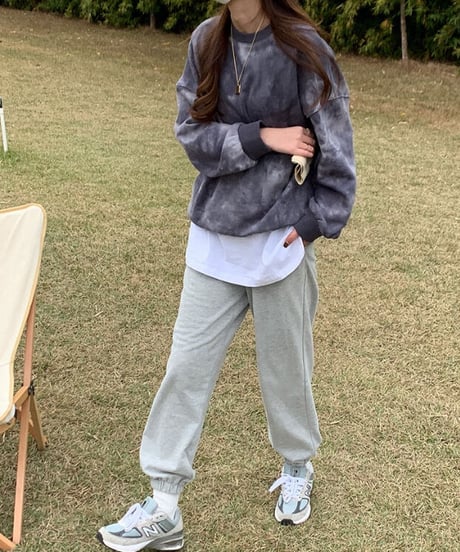 [OUTLET]tie-dye pullover
