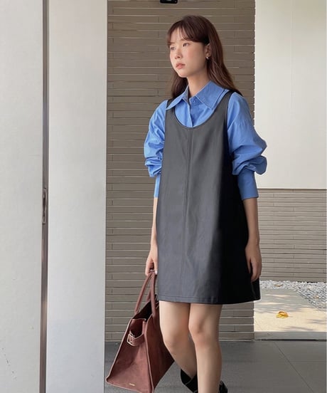 big ribbon shirt/2color