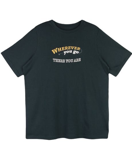 wherever logo T-shirt/2color(ネコポス)