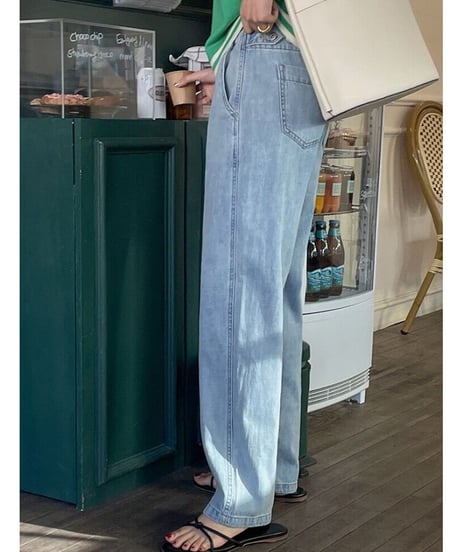 gurkha denim pants/2color