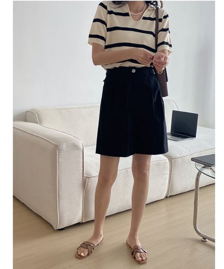 basic half pants/3color