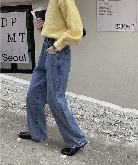 light straight denim