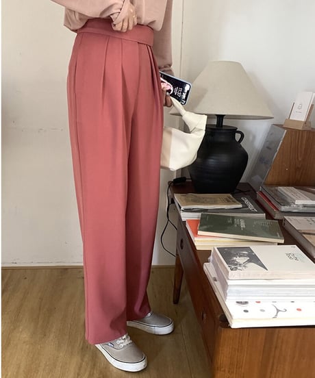[OUTLET]basic daily  slacks/2color