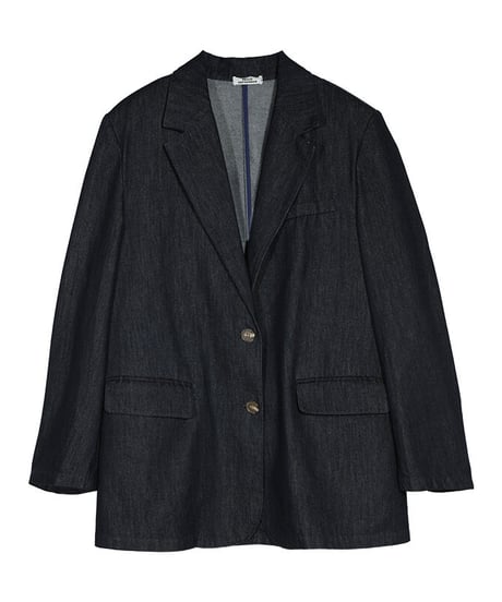 [OUTLET]denim tailored jacket