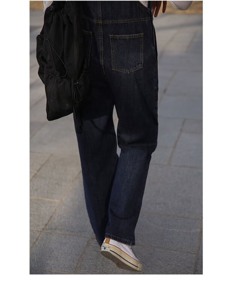 denim salopette
