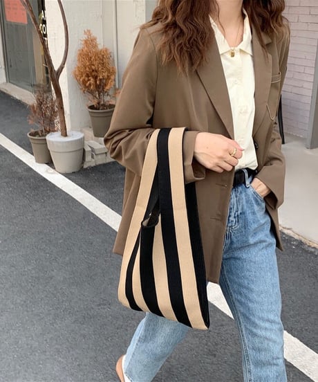 stripe tote bag（ネコポス）