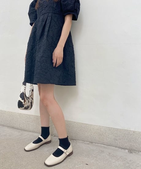 strap flat pumps/3color