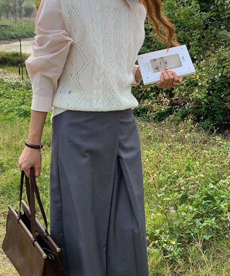design A line skirt/2color