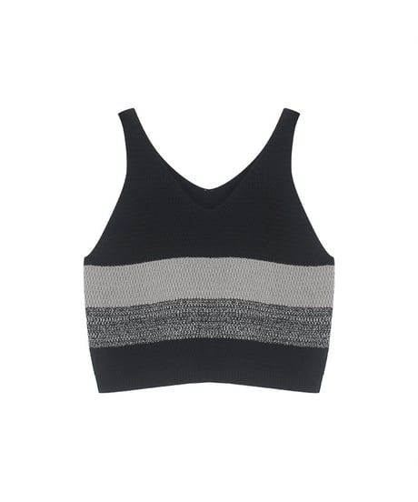 color block knit tops/2color(ネコポス)