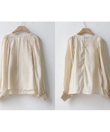 【original】balloon sleeve blouse