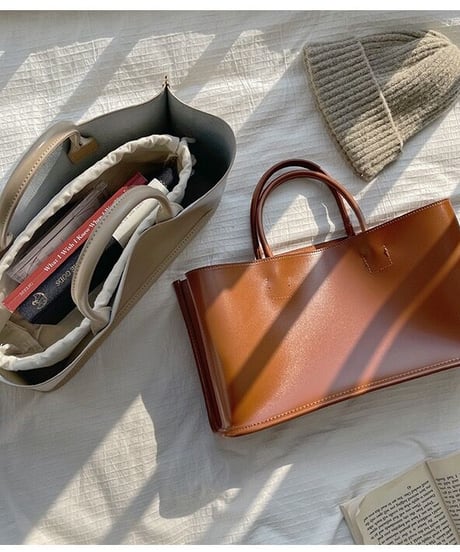 [OUTLET]square basket bag/4color