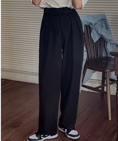 [OUTLET]basic daily  slacks/2color