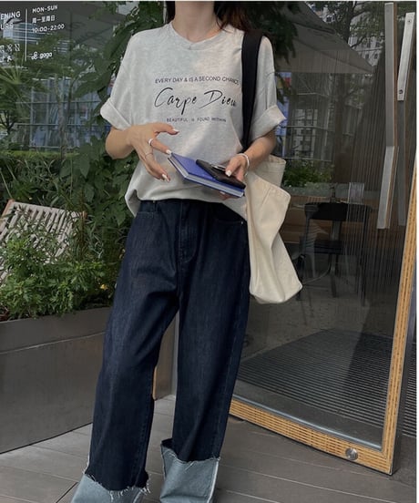 carpe diem T-shirt/4color(ネコポス)