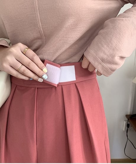 [OUTLET]basic daily  slacks/2color