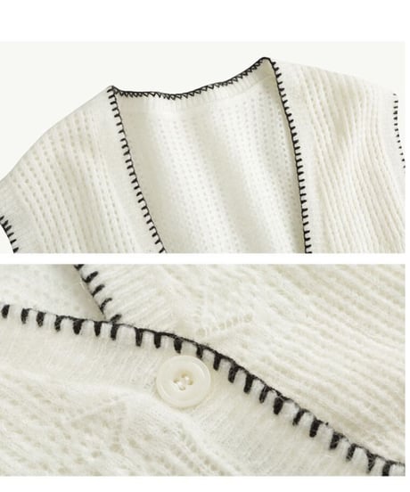 v neck mohair knit vest(ネコポス)