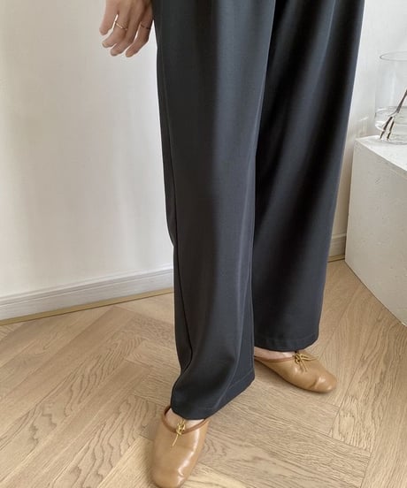 basic wide  pants/2color