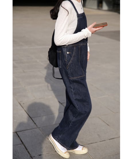 denim salopette