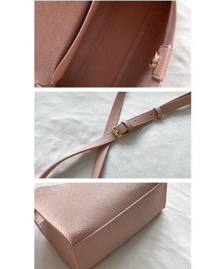 macaron color shoulder bag/4color