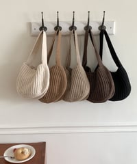 knit mini bag/5color