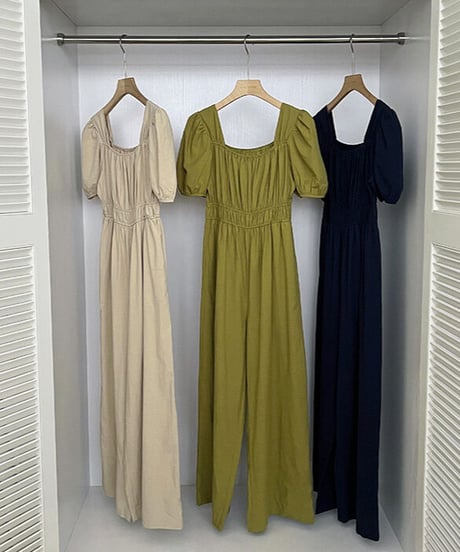 linen blend all in one/3color