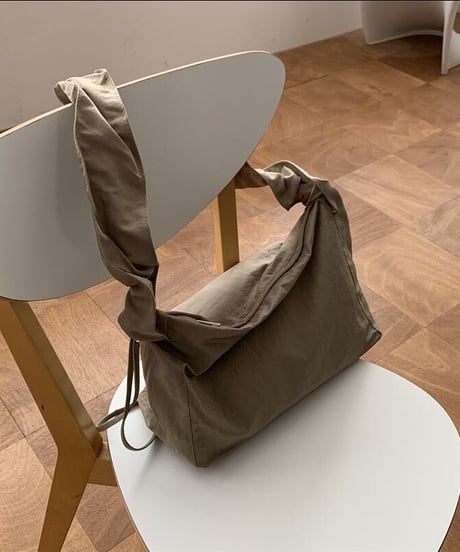 shirring handle bag/3color(ネコポス)