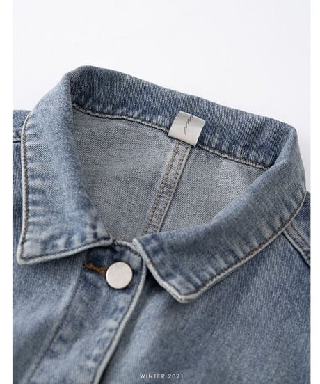 denim over vest/2color