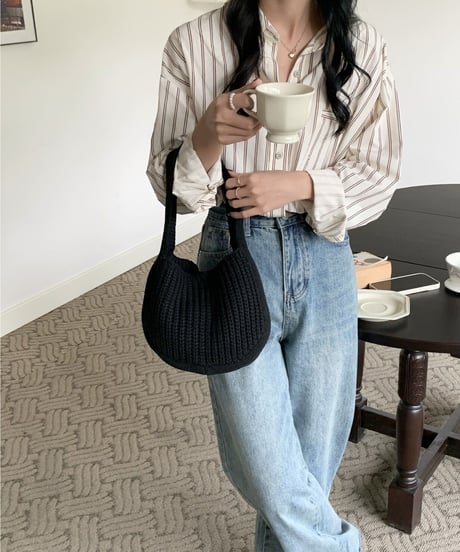 knit mini bag/5color