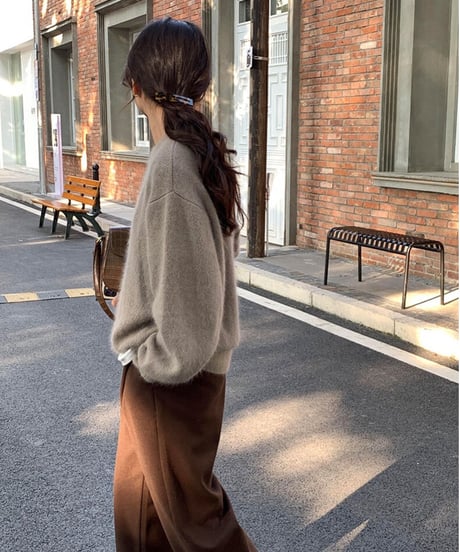 crew neck knit/3color