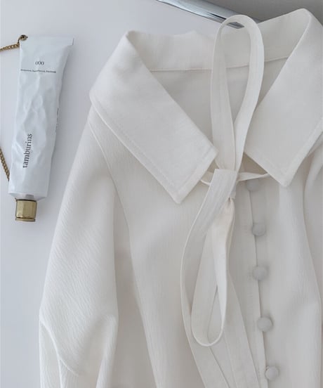 ribbon shirt blouse